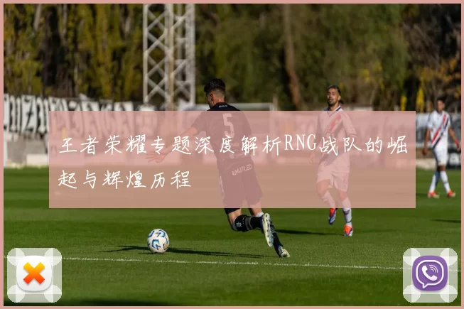 王者荣耀专题深度解析RNG战队的崛起与辉煌历程