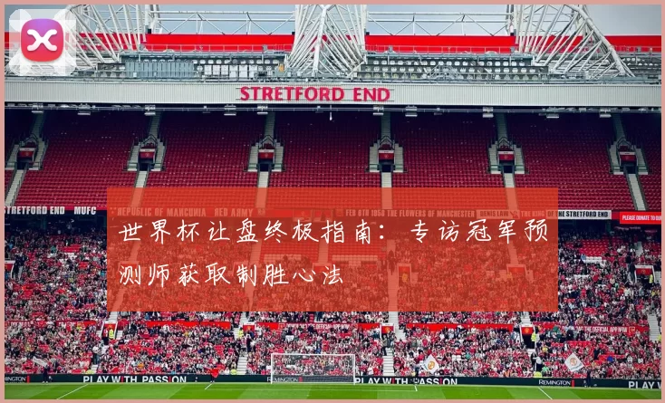 世界杯让盘终极指南:专访冠军预测师获取制胜心法