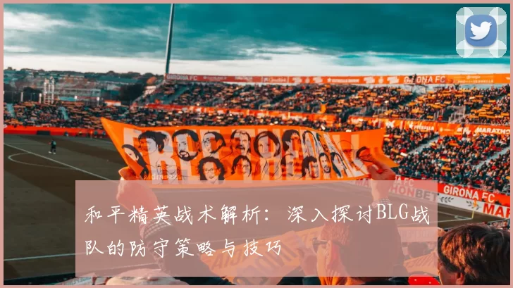 和平精英战术解析:深入探讨BLG战队的防守策略与技巧