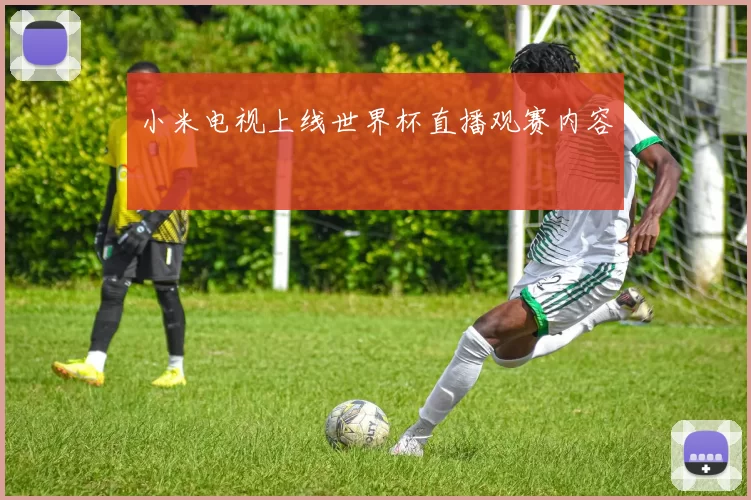 小米电视上线世界杯直播观赛内容
