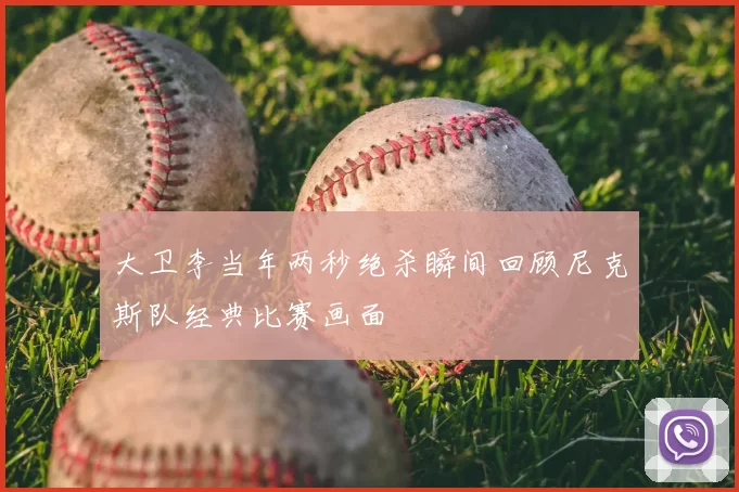 大卫李当年两秒绝杀瞬间回顾尼克斯队经典比赛画面